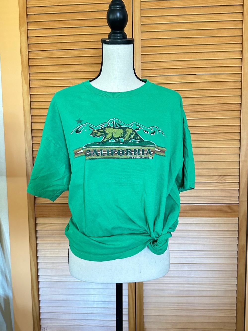 ViNTAGE CALIFORNIA BEAR T SHIRT 1980s GiLDEN Label Well Worn!